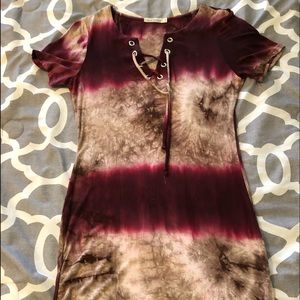 Tie-dye dress